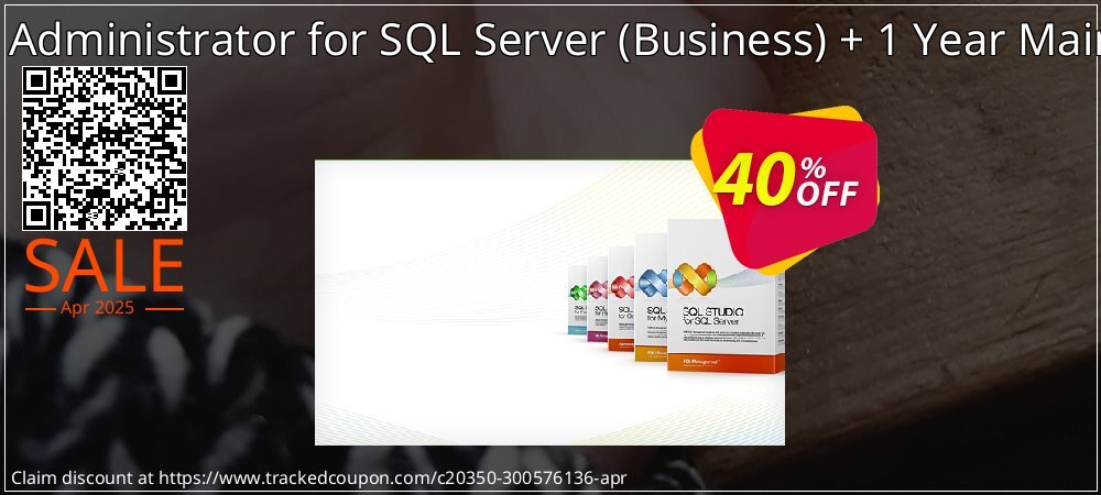 EMS SQL Administrator for SQL Server - Business + 1 Year Maintenance coupon on World Party Day discounts