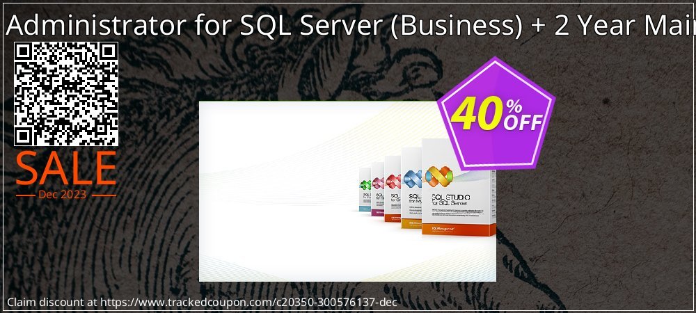 EMS SQL Administrator for SQL Server - Business + 2 Year Maintenance coupon on Programmers' Day offering sales