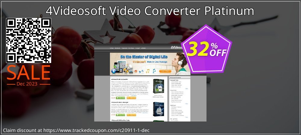 4Videosoft Video Converter Platinum coupon on World Party Day discounts
