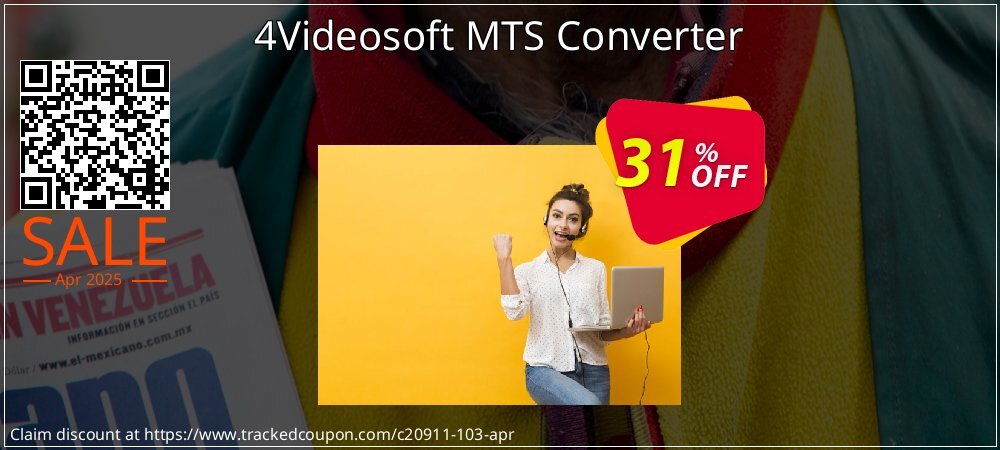 4Videosoft MTS Converter coupon on Easter Day deals