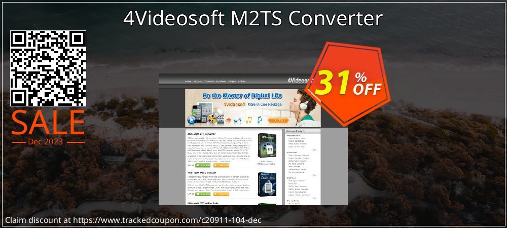 4Videosoft M2TS Converter coupon on Hug Holiday offering discount