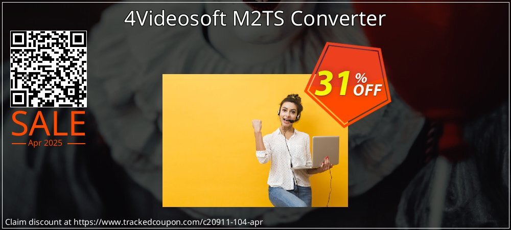 4Videosoft M2TS Converter coupon on April Fools' Day deals