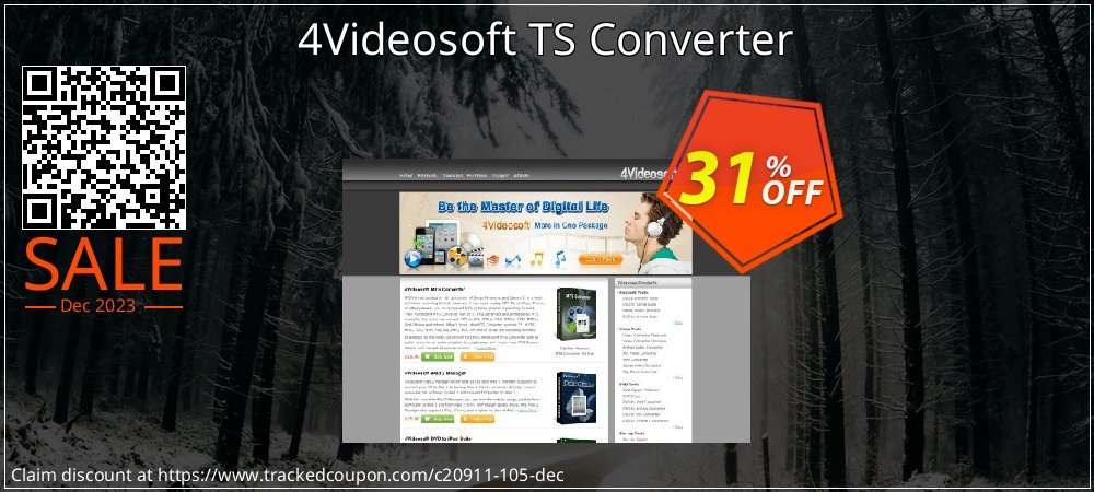 4Videosoft TS Converter coupon on World Backup Day offer