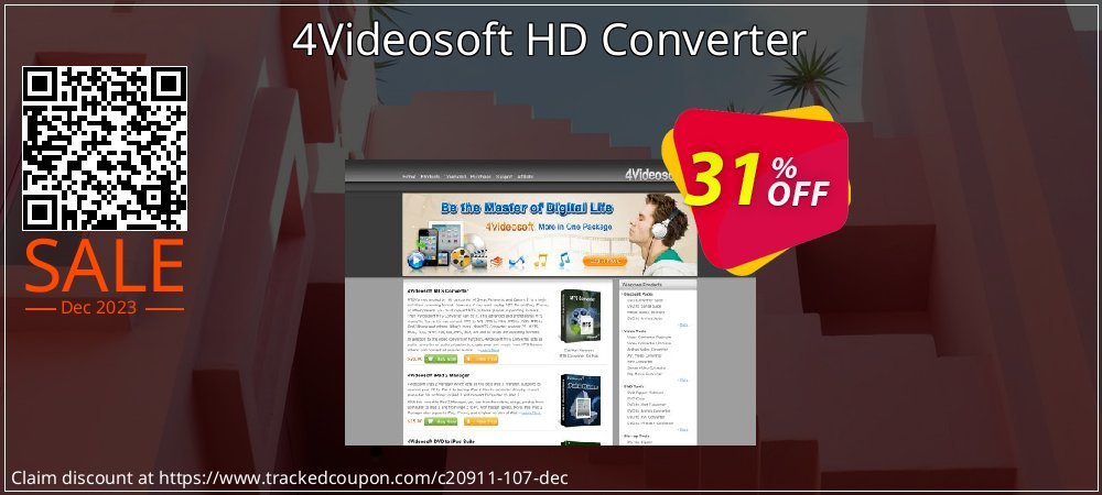 4Videosoft HD Converter coupon on April Fools' Day offering sales