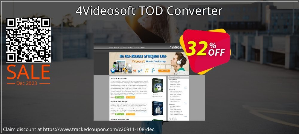 4Videosoft TOD Converter coupon on Constitution Memorial Day discounts