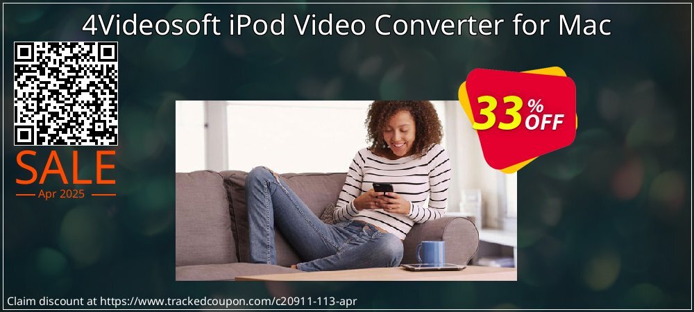 4Videosoft iPod Video Converter for Mac coupon on Easter Day offer