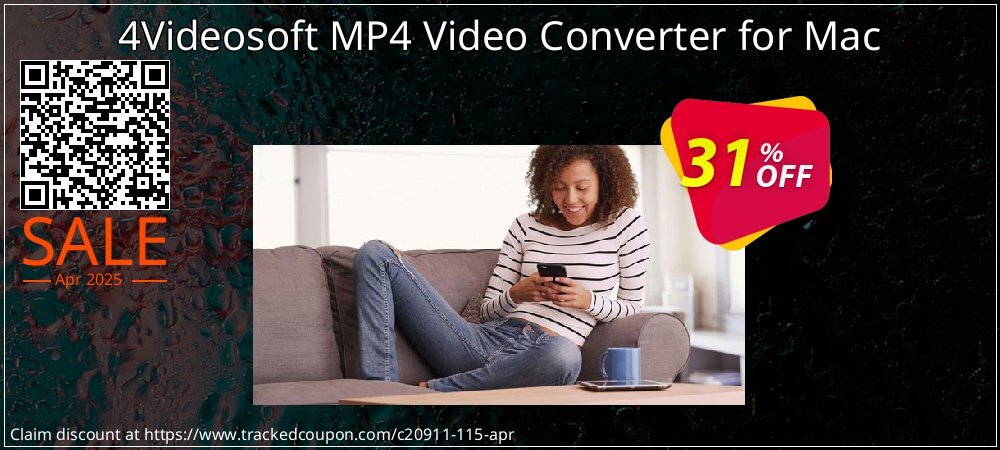 4Videosoft MP4 Video Converter for Mac coupon on National Walking Day offering discount