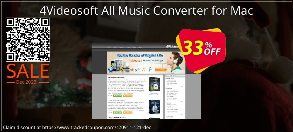 4Videosoft All Music Converter for Mac coupon on World Party Day deals