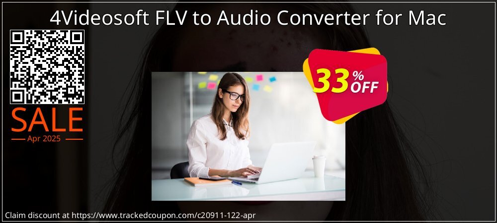 4Videosoft FLV to Audio Converter for Mac coupon on April Fools' Day offer