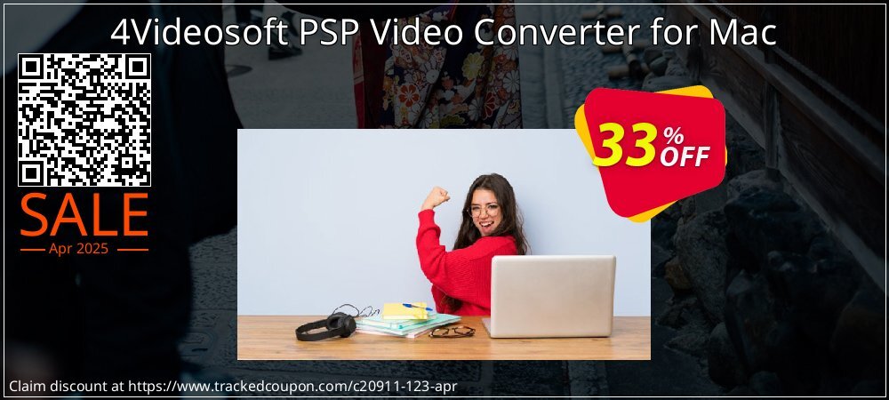 4Videosoft PSP Video Converter for Mac coupon on Virtual Vacation Day offer