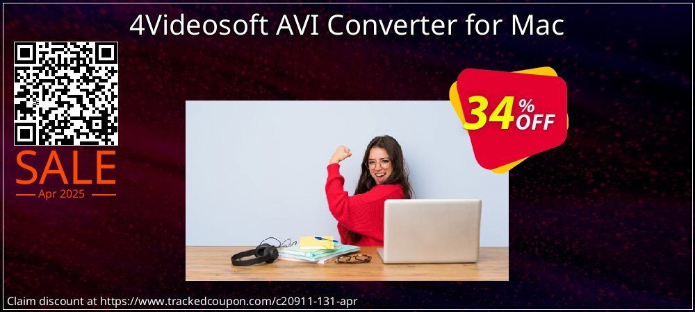 4Videosoft AVI Converter for Mac coupon on World Party Day offer