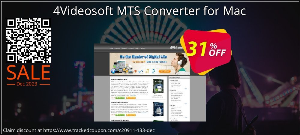 4Videosoft MTS Converter for Mac coupon on Constitution Memorial Day offering sales