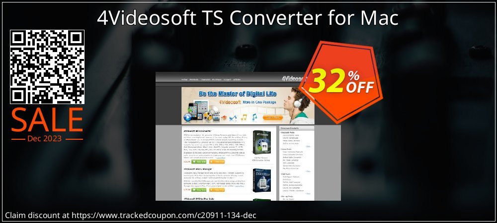 4Videosoft TS Converter for Mac coupon on World Password Day super sale