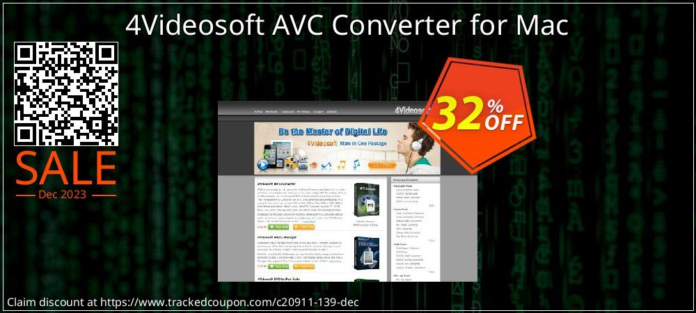 4Videosoft AVC Converter for Mac coupon on Tell a Lie Day deals