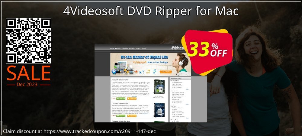4Videosoft DVD Ripper for Mac coupon on April Fools' Day sales