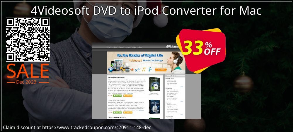 4Videosoft DVD to iPod Converter for Mac coupon on Easter Day deals