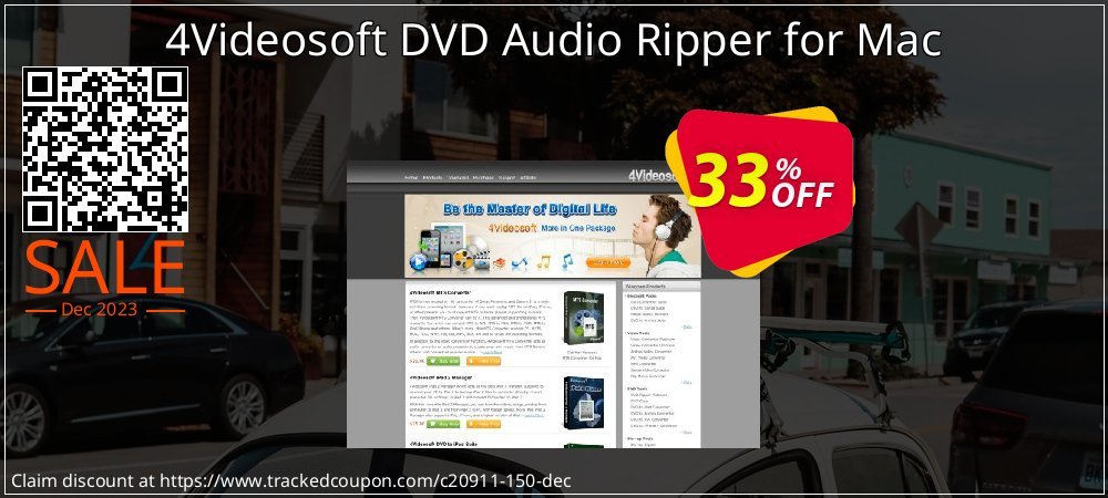 4Videosoft DVD Audio Ripper for Mac coupon on Mother Day offering discount