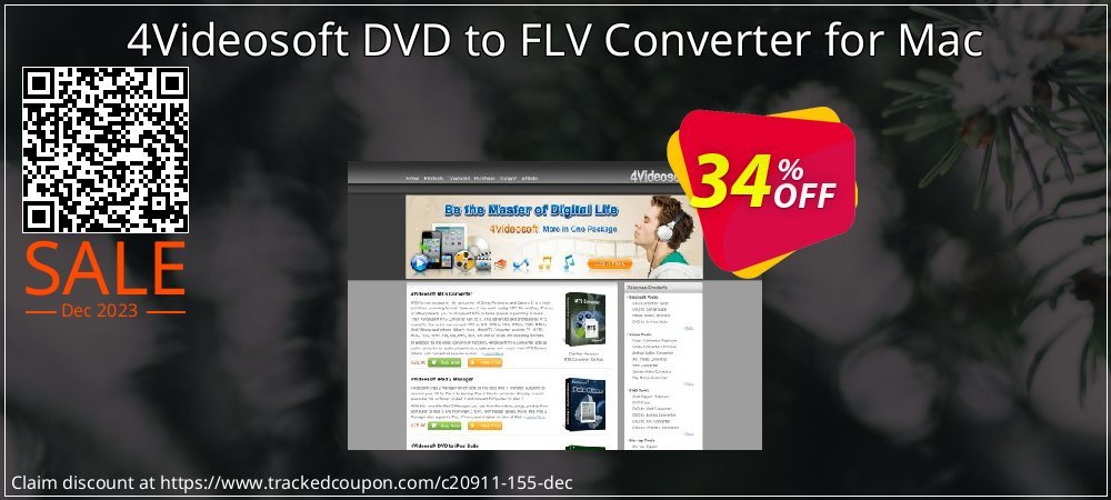 4Videosoft DVD to FLV Converter for Mac coupon on National Walking Day promotions