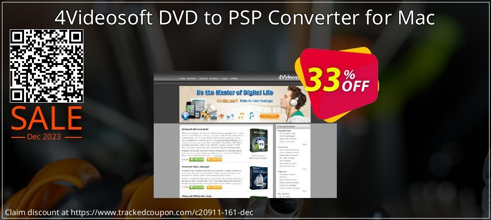 4Videosoft DVD to PSP Converter for Mac coupon on World Party Day offering sales