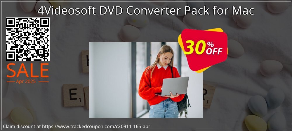 4Videosoft DVD Converter Pack for Mac coupon on National Walking Day sales