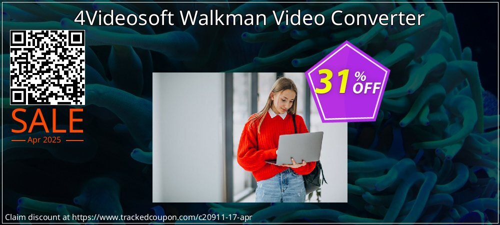 4Videosoft Walkman Video Converter coupon on April Fools' Day offering sales