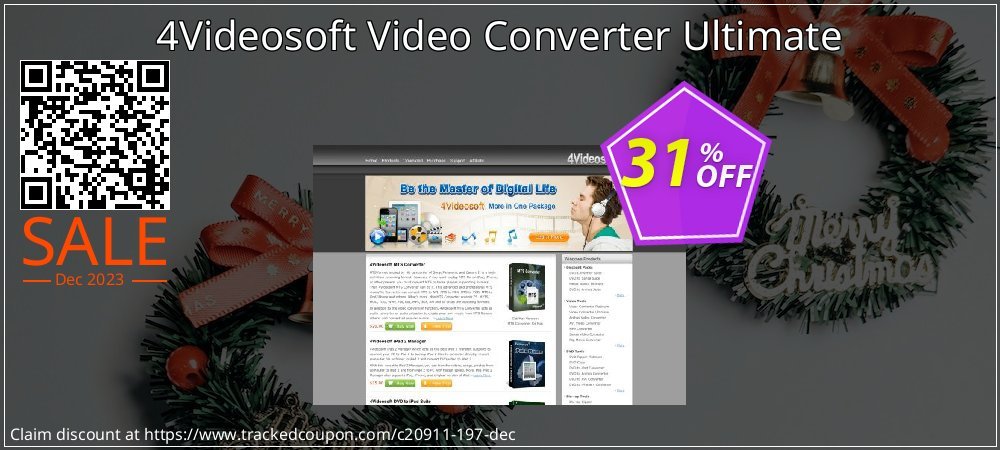 4Videosoft Video Converter Ultimate coupon on April Fools' Day offering sales