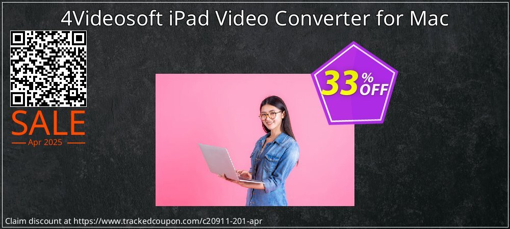 4Videosoft iPad Video Converter for Mac coupon on World Party Day sales