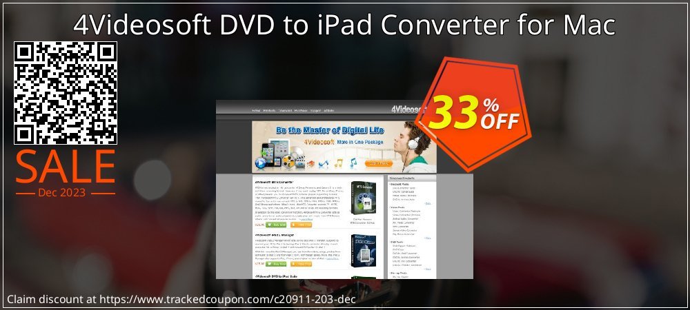 4Videosoft DVD to iPad Converter for Mac coupon on Easter Day offer