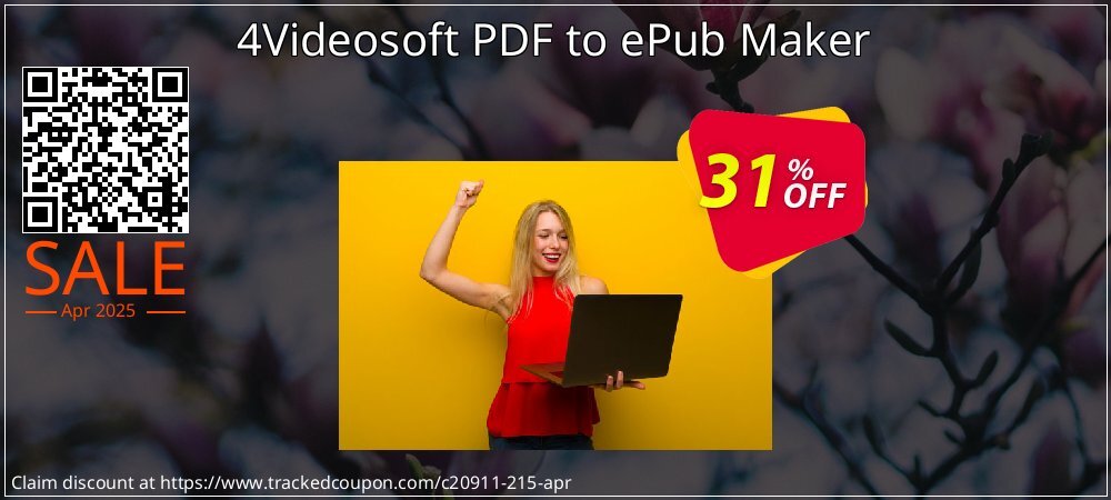 4Videosoft PDF to ePub Maker coupon on World Backup Day offering discount