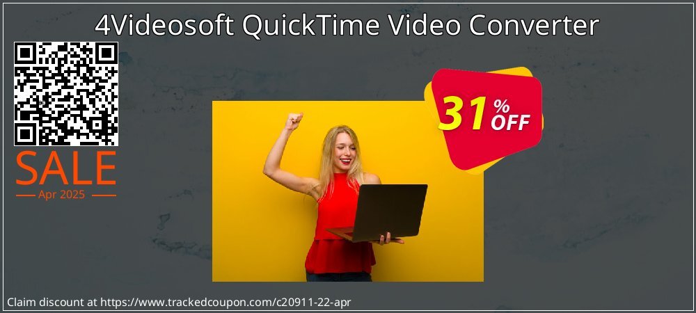 4Videosoft QuickTime Video Converter coupon on April Fools' Day deals