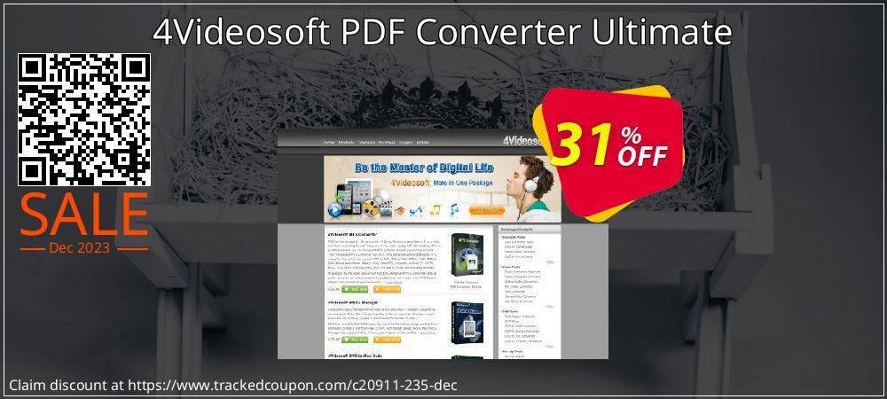 4Videosoft PDF Converter Ultimate coupon on Mother Day promotions
