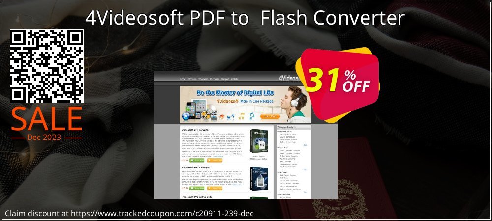 4Videosoft PDF to  Flash Converter coupon on Tell a Lie Day offer