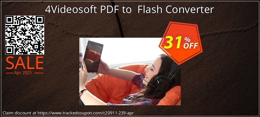 4Videosoft PDF to  Flash Converter coupon on World Password Day discount