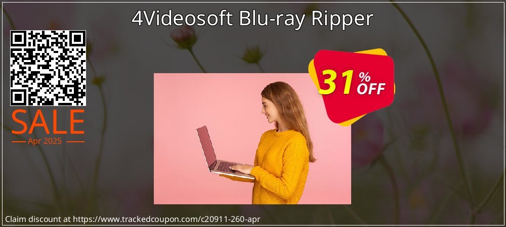 4Videosoft Blu-ray Ripper coupon on National Walking Day offering sales