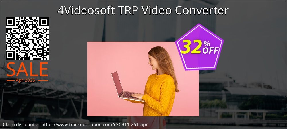 4Videosoft TRP Video Converter coupon on Palm Sunday offering sales