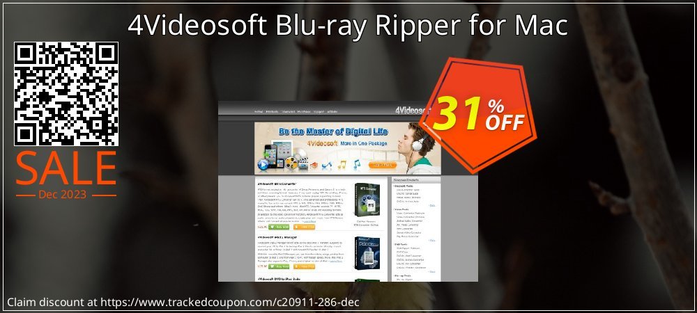 4Videosoft Blu-ray Ripper for Mac coupon on World Party Day offering discount