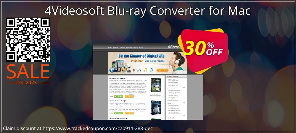 4Videosoft Blu-ray Converter for Mac coupon on Easter Day super sale