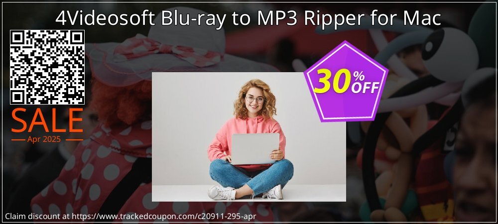 4Videosoft Blu-ray to MP3 Ripper for Mac coupon on National Walking Day offering discount