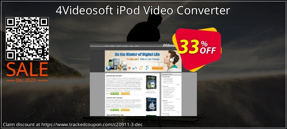 4Videosoft iPod Video Converter coupon on Thanksgiving discounts