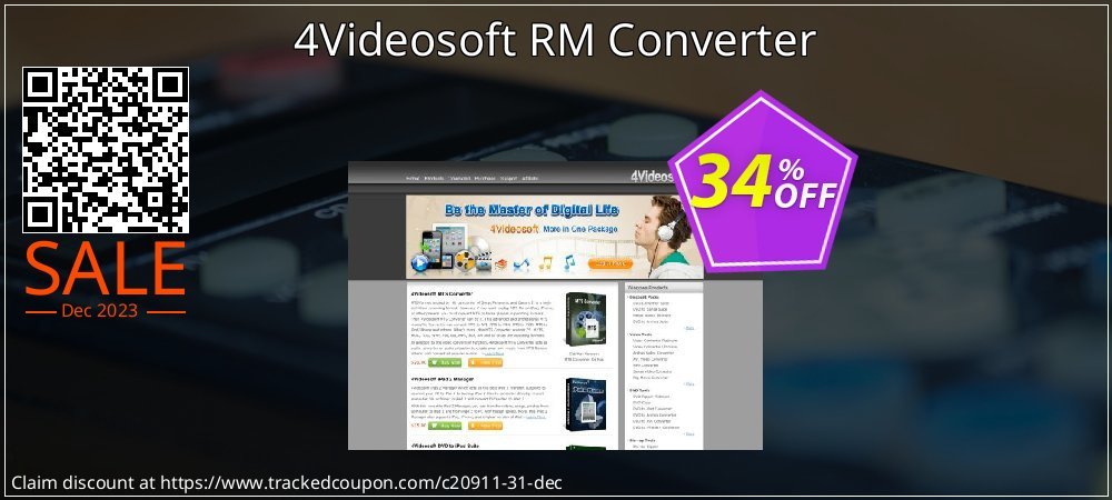 4Videosoft RM Converter coupon on World Party Day deals
