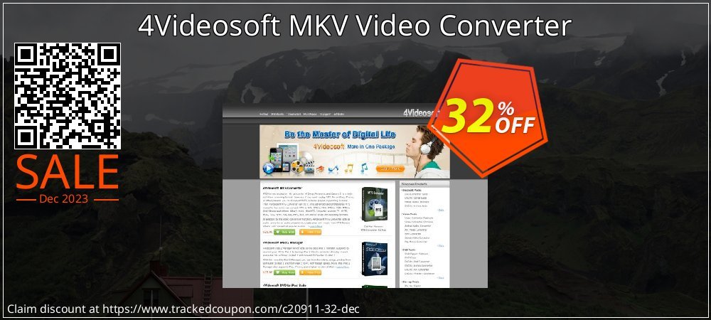 4Videosoft MKV Video Converter coupon on April Fools' Day offer