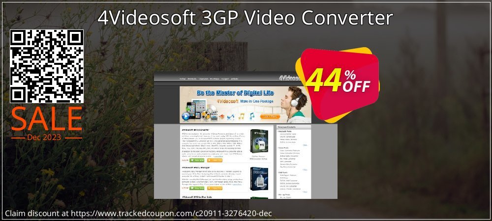 4Videosoft 3GP Video Converter coupon on Mother Day offering discount