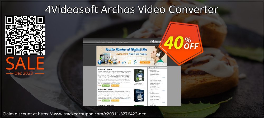 4Videosoft Archos Video Converter coupon on Constitution Memorial Day discounts