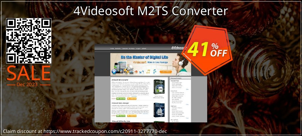 4Videosoft M2TS Converter coupon on National Walking Day discount
