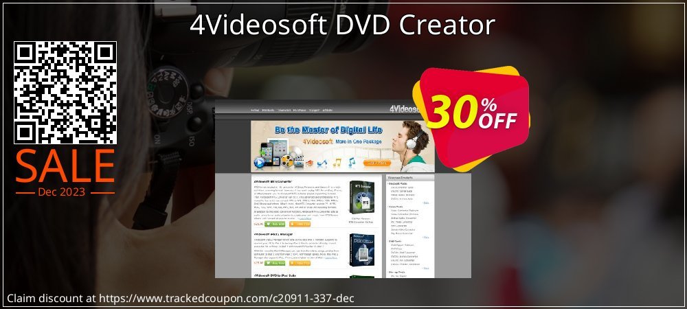 4Videosoft DVD Creator coupon on April Fools' Day deals