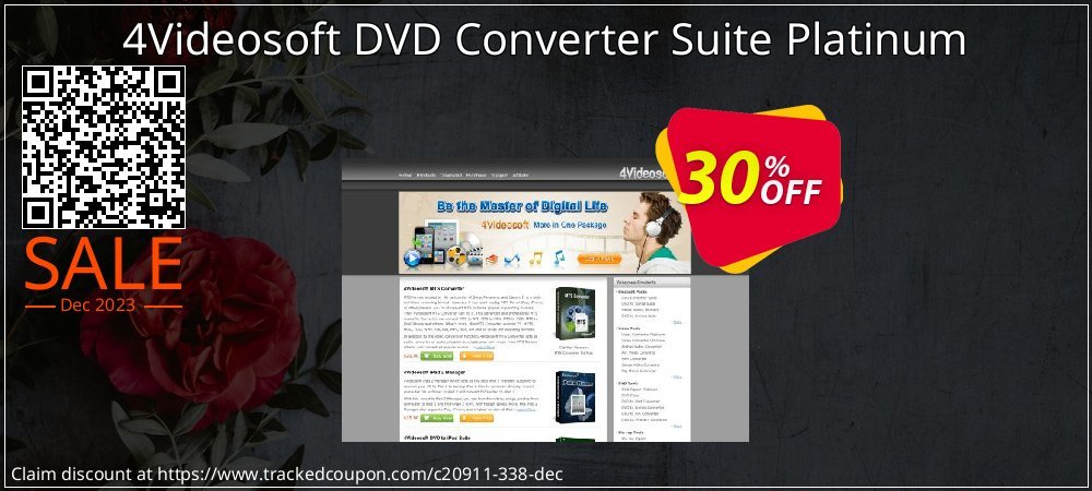 4Videosoft DVD Converter Suite Platinum coupon on Virtual Vacation Day deals