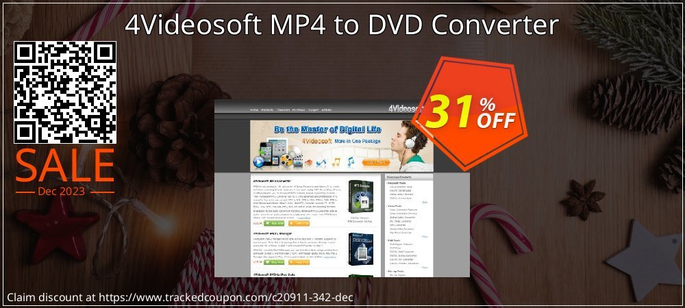 4Videosoft MP4 to DVD Converter coupon on April Fools' Day super sale