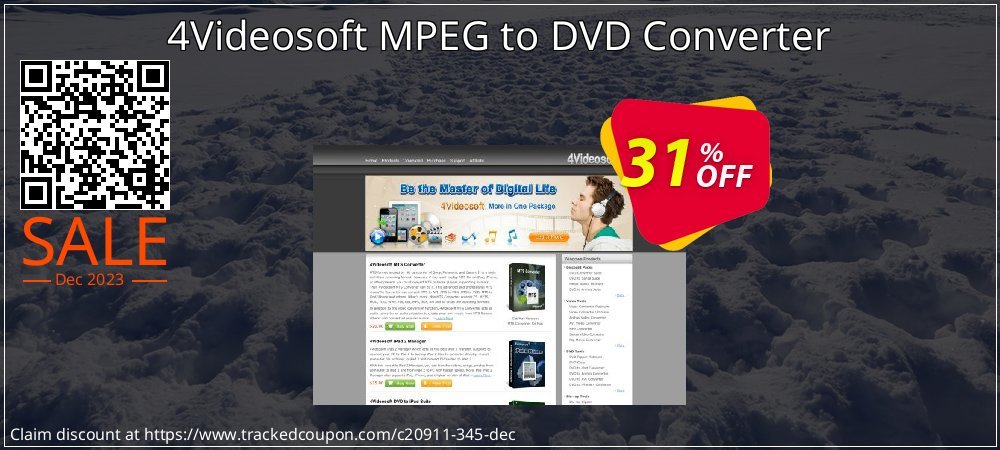 4Videosoft MPEG to DVD Converter coupon on National Walking Day sales