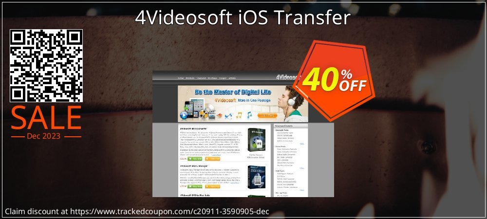 4Videosoft iOS Transfer coupon on National Walking Day deals