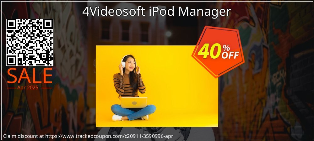 4Videosoft iPod Manager coupon on World Party Day offer